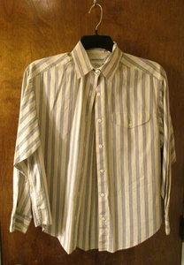 Calvin Klein Sport Damen 100% Baumwolle Oversized Hemd mit Knopfleiste gestreift Gr. M - Bild 1 von 8