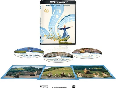 The Sound of Music (60th Anniversary) [New 4K UHD Blu-ray] With Blu-Ray, 4K Ma - Image 1 of 4