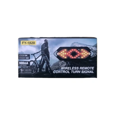 Bike Light Indicator USB Rechargeable | Bicycle Turn Signal | Cycling Accessorie - Image 1 of 4