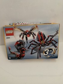 LEGO Creator Fierce Creatures 4994 3 in 1 Complete Set 193 Pieces Ages 6-12 Box
