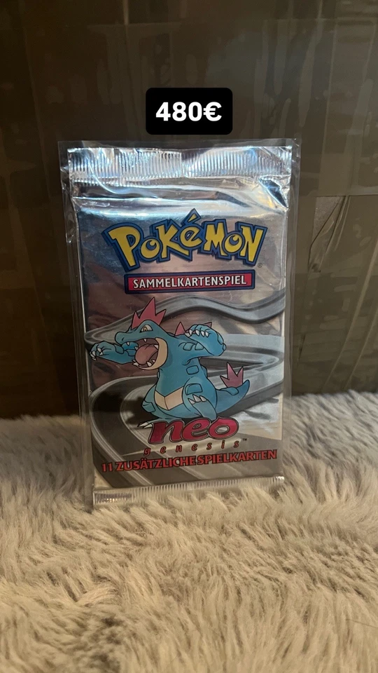 POKÉMON 2000 NEO GENESIS IMPERGATOR EDITION ENGLISH BOOSTER PACK SEALED - Bild 1 von 1