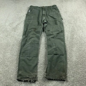 Carhartt Hose Herren 34 Grün Double Knee Union Made USA B01 MOS Skater 34x32 - Bild 1 von 19