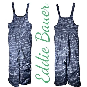 EDDIE BAUER POWDER SEARCH BABERO ESQUÍ GRIS GEOMÉTRICO INVIERNO AISLADO, JUVENIL MEDIANO - Imagen 1 de 16