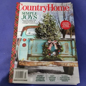 Country Home Magazine 2025 ~ Winter Wreaths ~ Simple Christmas Joys ~ Vol 46 #4 - Picture 1 of 6