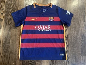 Camiseta de fútbol Nike Barcelona FC BARCA 2015/2016 juvenil XL (7-8 años) - Imagen 1 de 5