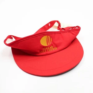 NEW Vtg 90s Koolau Golf Links Course HAWAIIAN VISOR Golf Surf Sun Hat Cap - Picture 1 of 7