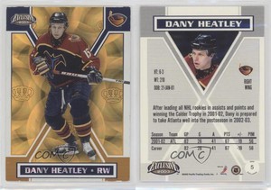 2002-03 Pacific Exclusive Gold Dany Heatley #5