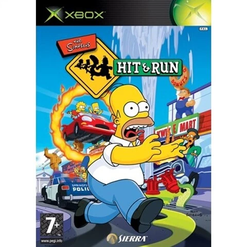 Simpsons Hit And Run Used Xbox Game - Image 1 of 1