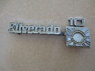 Original 1973 - 1979 Chevrolet Silverado 10 pickup truck metal badge / emblem
