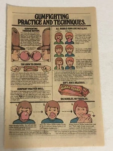 1988 Hubba Bubba Gum Print Ad Advertisement pa4 - Picture 1 of 2
