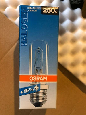 OSRAM Halolux Ceram E27 250W KLAR 64480 | für LUCEPLANs TITANIA 4200 LM EEK:G - Bild 1 von 2