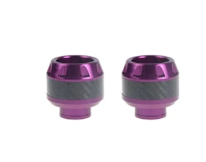 Motorcycle Front Axle Shock Absorber Aluminum Anti-Fall Block Protection-PAIR - Picture 1 of 2