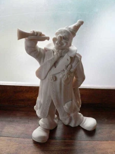 Clown Figur weiß für Sammler und gute Laune Geschenk Deko - Bild 1 von 16