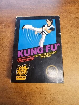 Kung Fu (Nintendo Entertainment System, 1985)(COMPLETE)(CIB)(TESTED)(5-SCREW) - Image 1 of 4