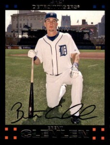 2007 Topps Red Back #59 Brent Clevlen Detroit Tigers