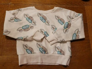 Friends Sweatshirt Toddler Girl Size 4/5 Top Tshirt TV Show Central Perk Cafe  - Picture 1 of 7