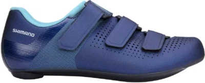 Nuevo en caja Zapatos de ciclismo de carretera Shimano para mujer azul marino RC1 UE 37 US 5.5 Foto 1 de 4