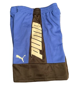 puma- Pantalon corto deportivo para niño con bolsillos . - Bild 1 von 2