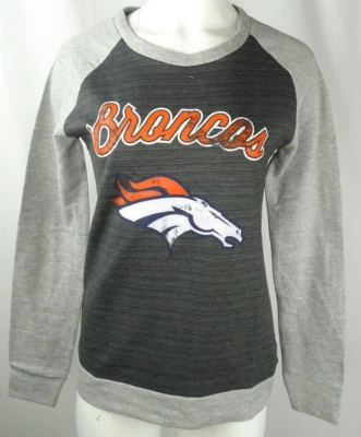 Denver Broncos NFL Equipo Ropa Mujer Cuello Redondo Sudadera Foto 1 de 4