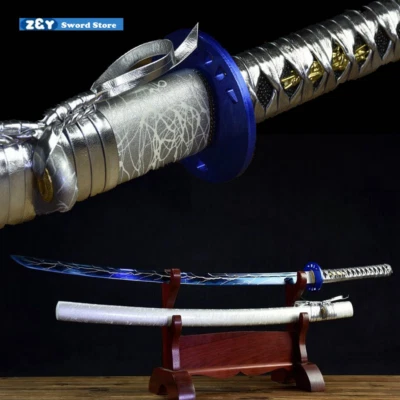 Ghost Hand As High Manganese Steel Japanese Samurai Sharp Katana Full Tang - Image 1 of 4