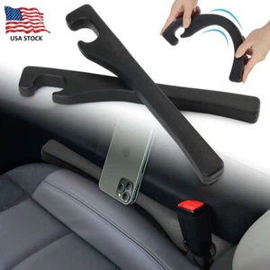 2Pcs Car Seat Gap Filler Universal Fit Organizer Stop Things from Dropping Under - Picture 1 of 11