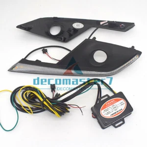 LED DRL fog lamp 2016-2019 18 17 For Mazda CX-3 CX3 Front Daytime Running Light - Picture 1 of 6