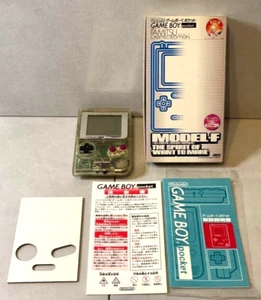 Gameboy Pocket Console FAMITSU Skeleton Boxed Nintendo - Picture 1 of 5