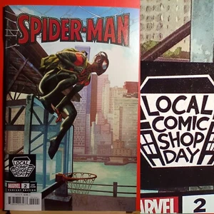 2023 Marvel Comics Spiderman Issue 2 Francesco Mobili LCSD Cover Variant FREE SH - Picture 1 of 3