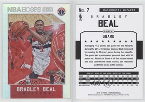 2015-16 Panini NBA Hoops Silver /299 Bradley Beal #7