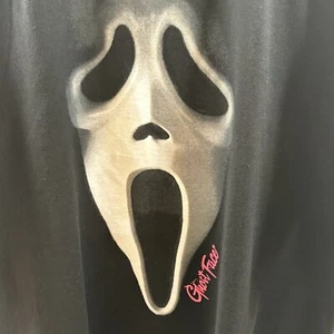 Ghost Face T-Shirt The Icon Of Halloween Horror Black Men’s Size XL - Picture 1 of 4