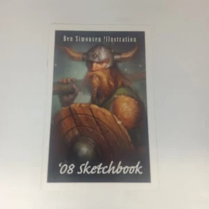 Ben Simonsen Illustration 2008 Sketchbook Fantasy Concept Work SD10182 - Picture 1 of 3