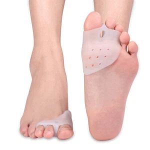 Séparateur 'orteils Bunion Correcteur Hallux Valgus En Silicone Pour Pointe De - Foto 1 di 10