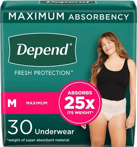 Fresh Protection Erwachsene Inkontinenz & postpartale Blase Leck Unterwäsche für Frauen - Bild 1 von 12