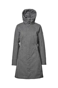 Womens Small Mountain Horse Alicia Parker Dark Grey Black Long Coat BNWT Zip - Picture 1 of 24