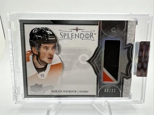 2018 UD SPLENDOR NOLAN PATRICK /22 PW PATCH FLYERS - Picture 1 of 5