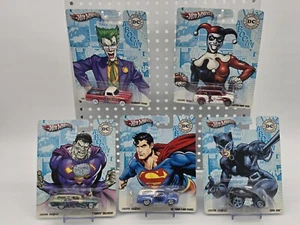Hot Wheels - 2013 Pop Culture - "DC Comics Originals" - Set of 5 - Picture 1 of 6