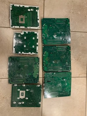 Lot of 7 Scrap Circuit Boards Motherboards Gold Precious Metals Recovery 8 + lbs - Image 1 of 4