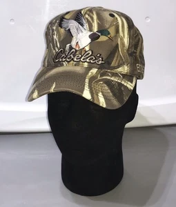 Cabelas Outfitter Camouflage Front Flying Duck EST. 1961 SnapBack Cap - Picture 1 of 9