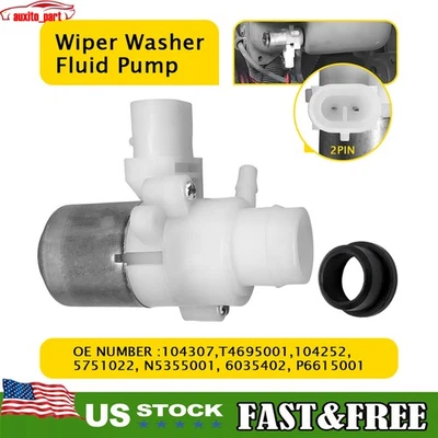 Bomba de fluido limpiaparabrisas limpiaparabrisas para camión Peterbilt 365 387 Kenworth T680 nueva Foto 1 de 4