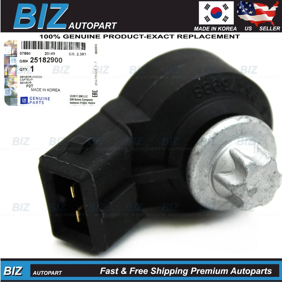 Genuine Knock Sensor for 2009-2011 Chevrolet Aveo Aveo5 Pontiac G3 25182900 Foto 1 de 4