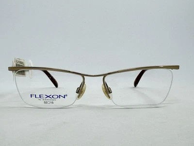 Nuevas monturas para gafas Flexon 471 GEP doradas 52.15.135 para mujer” Foto 1 de 4