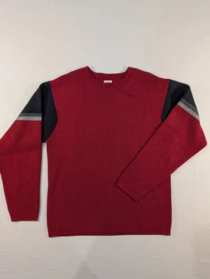 VTG 2003 GYMBOREE In The Snow Retro Stripe Winter Ski Sweater 7 yrs Red - Image 1 of 4