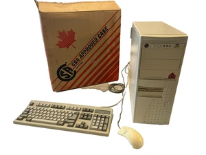 Seanix ASI 9000 AMD 486 DX2 Computer with Serial Mouse and KB - Fully Working - Zdjęcie 1 z 16
