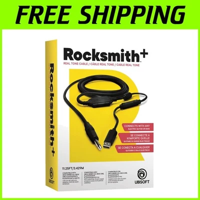 Cabo RockSmith Real Tone para Xbox, PS4, PS3 - 11,25 pés - Imagem 1 de 4