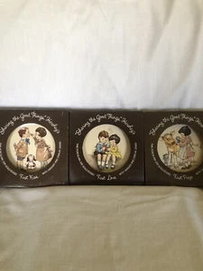 Hershey's 'Sharing Good Things' Plate Collection 3 Piece Set all in boxes - Picture 1 of 8