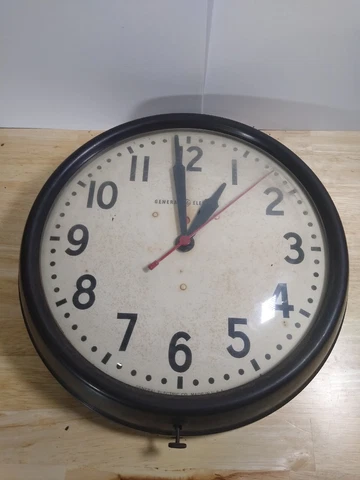 General Electric Red Eye School Clock Cover
