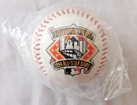 1994 Commemorative Baseball 1994 All Star Game Pittsburgh Pirates Sealed Cover