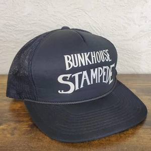 Vtg NWA UWF Bunkhouse Stampede 1987 Hat Jim Crocket Wrestling Snapback Youngan - Picture 1 of 11