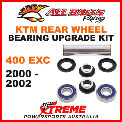 Kit de actualización de cojinete de rueda trasera All Balls 25-1552 KTM 400EXC 400 EXC 2000-2002 Foto 1 de 2