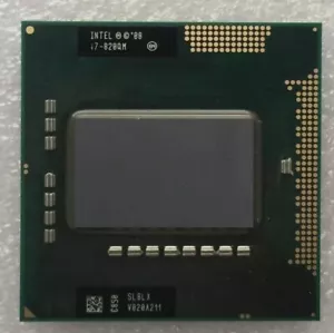 Intel Core i7 820QM 1.73-3.06GHz Quad Core 8M SLBLX PGA988 Notebook Processor - Picture 1 of 5